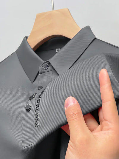 Polo infroissable pour hommes