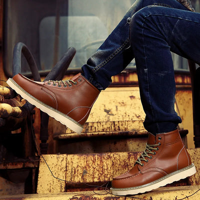 Bottes en cuir confort ultime