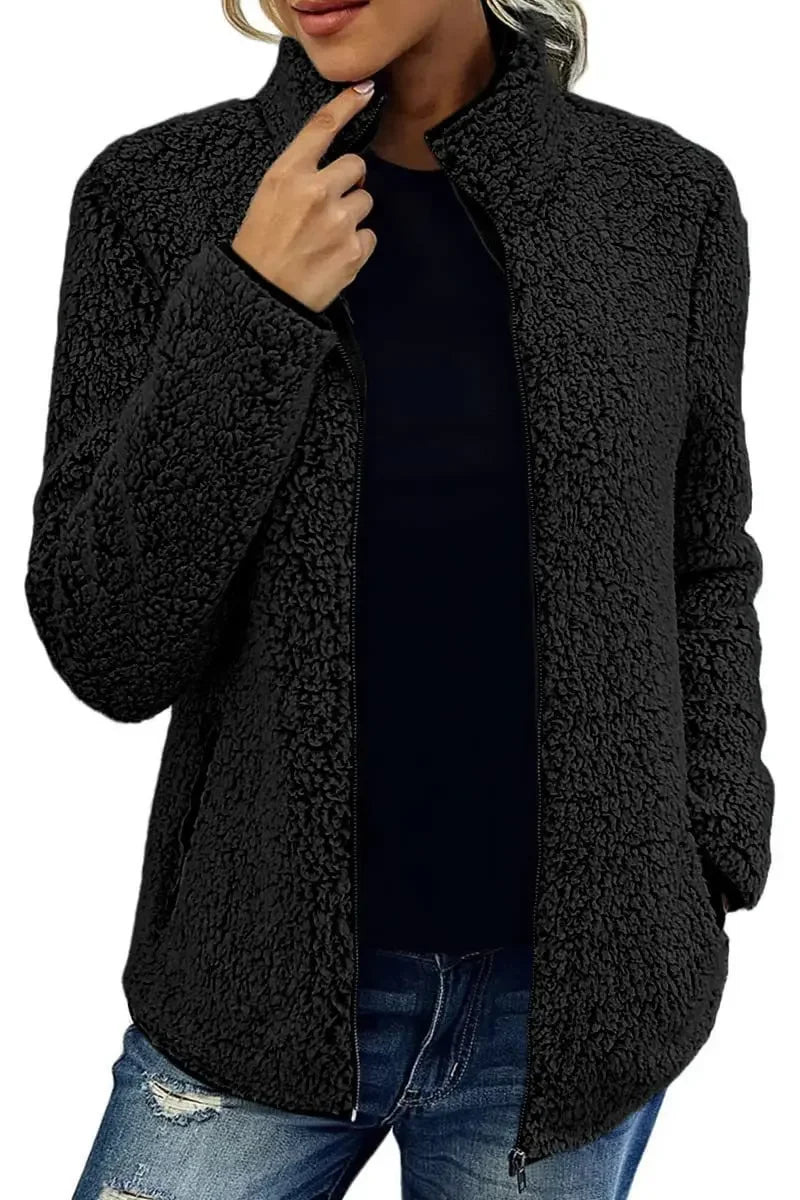 Veste en Molleton Texturé | Confort et Style | Élégance Décontractée