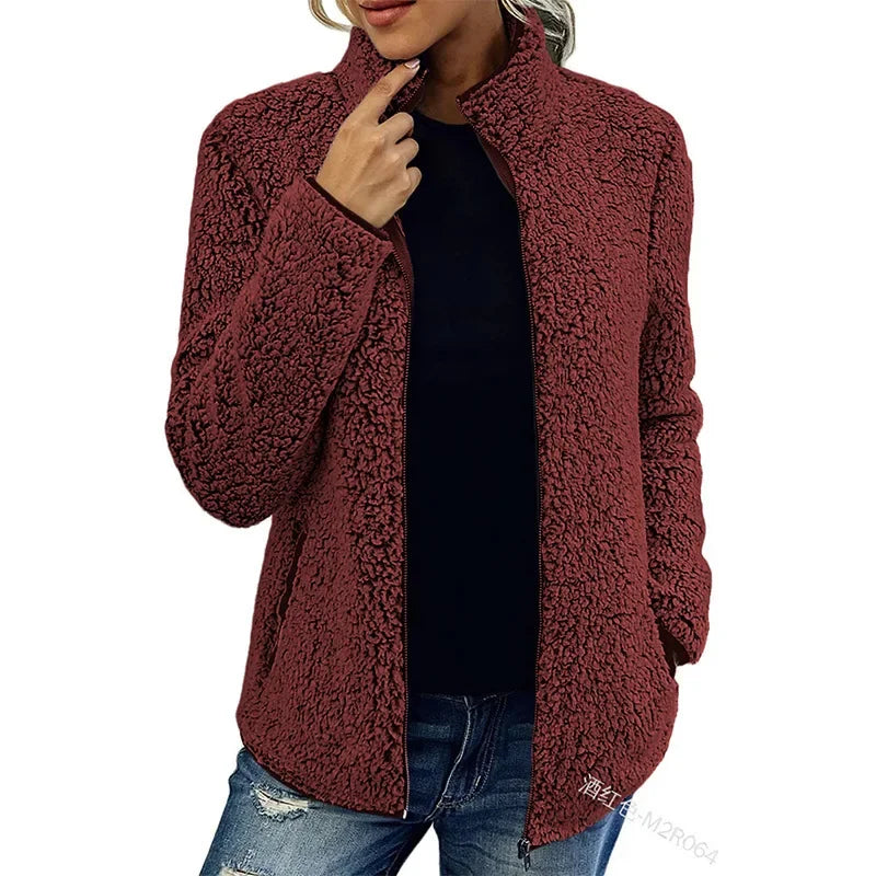 Veste en Molleton Texturé | Confort et Style | Élégance Décontractée