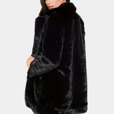 PEGGY - Manteau en Peluche pour Femmes