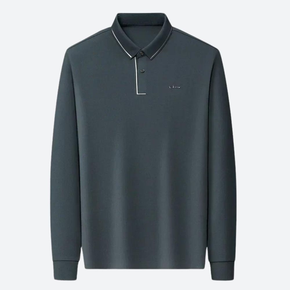 Polo à manches longues élégant - Terrence pour un look décontracté