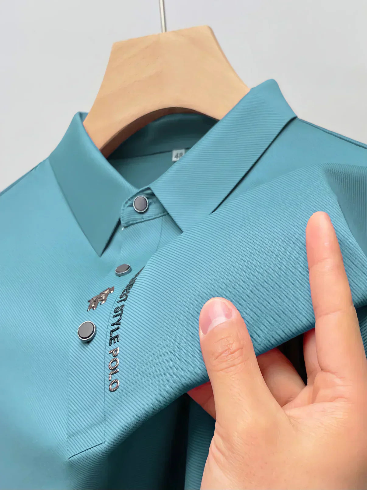 Polo infroissable pour hommes