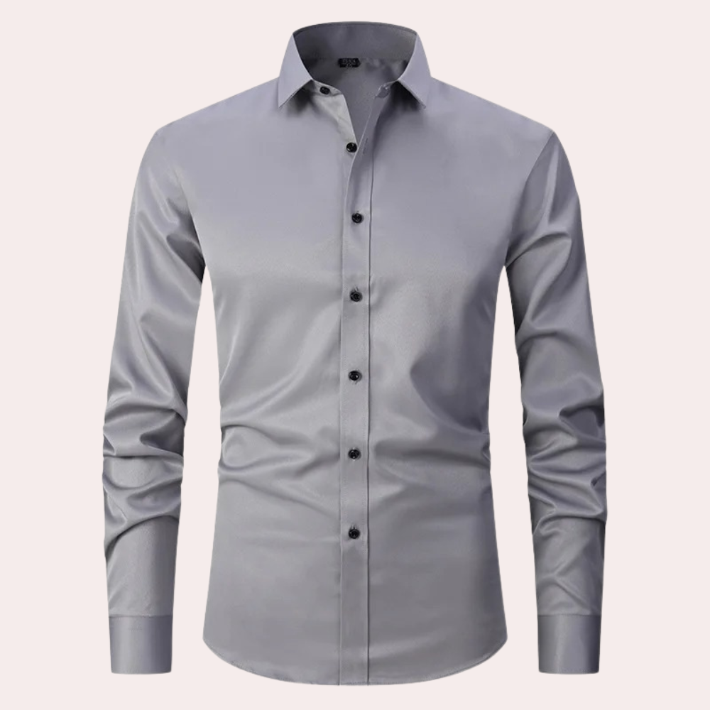 Morgan | Chemise Les Boutons Pour Hommes | Longue Manche