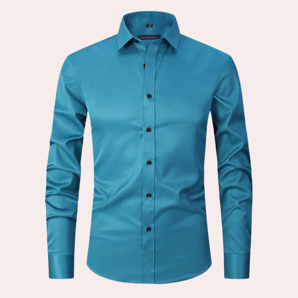 Morgan | Chemise Les Boutons Pour Hommes | Longue Manche