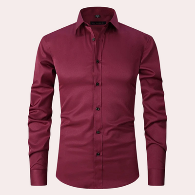 Morgan | Chemise Les Boutons Pour Hommes | Longue Manche