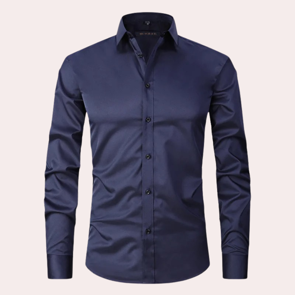 Morgan | Chemise Les Boutons Pour Hommes | Longue Manche
