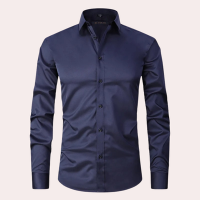 Morgan | Chemise Les Boutons Pour Hommes | Longue Manche