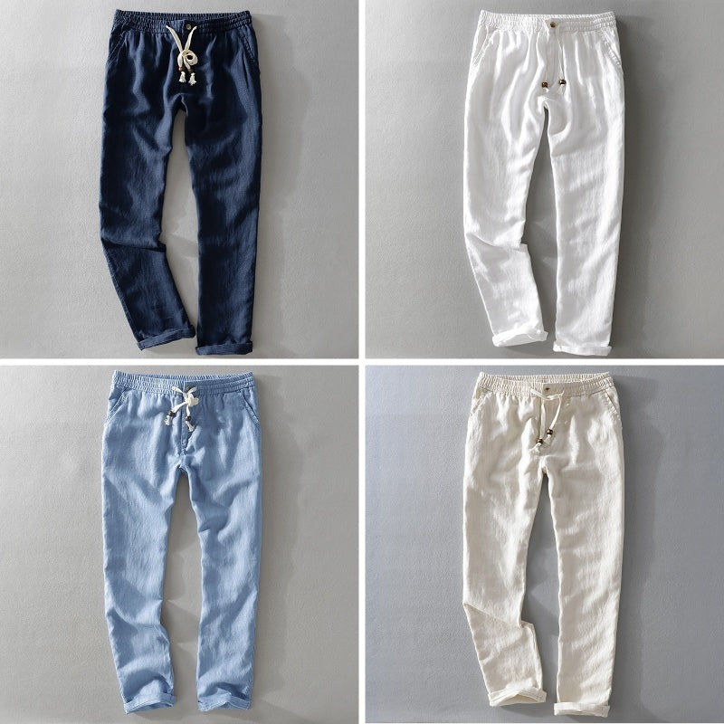 Leinen-Freizeithose