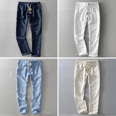 Leinen-Freizeithose