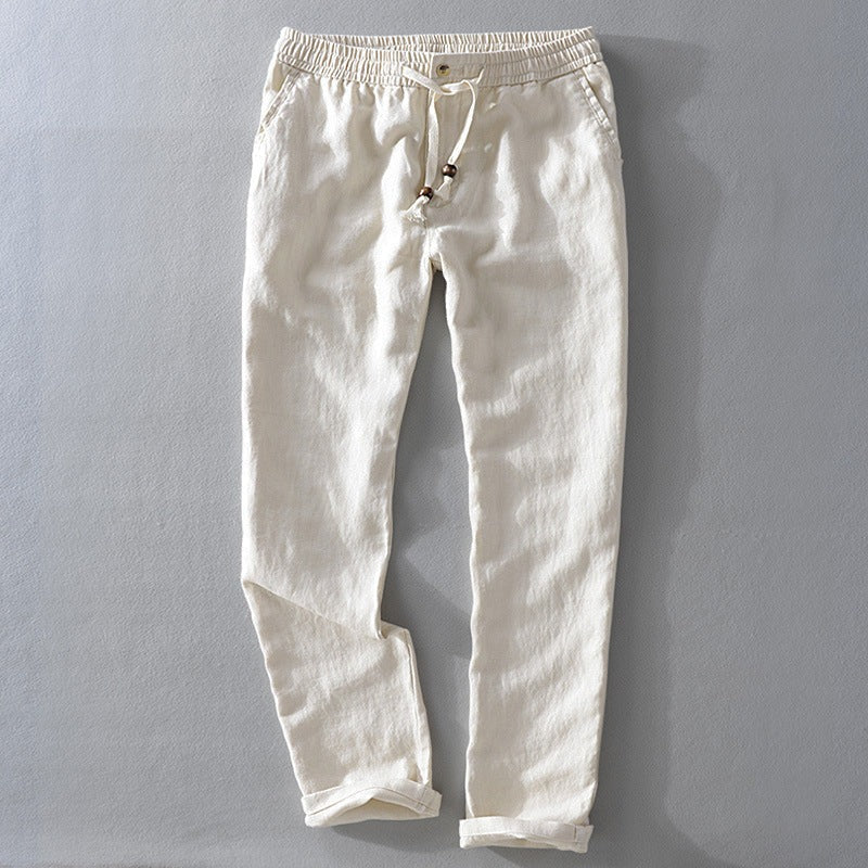 Leinen-Freizeithose