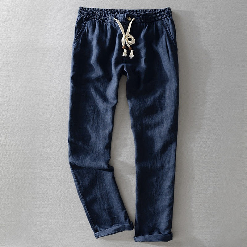 Leinen-Freizeithose