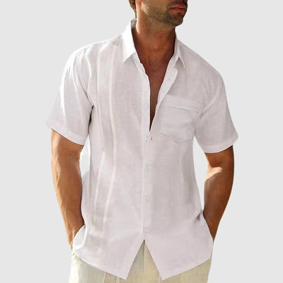Chemise décontractée en lin
