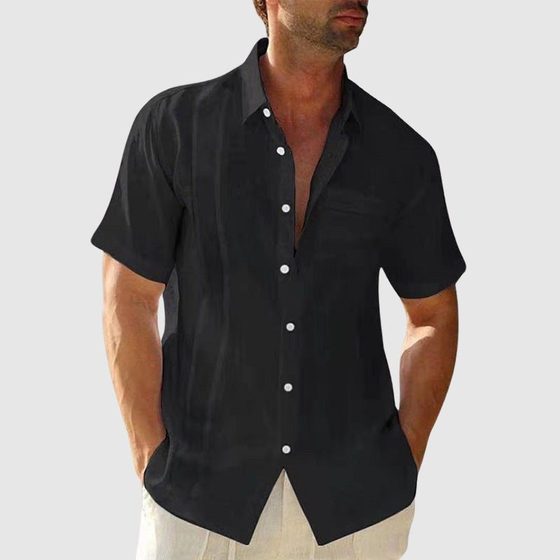 Chemise décontractée en lin