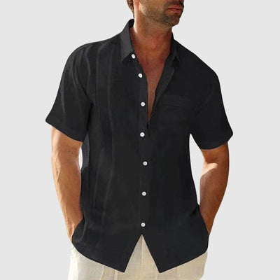 Chemise décontractée en lin