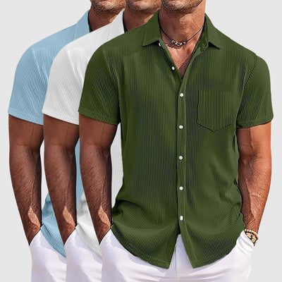 Chemise d'été rayée
