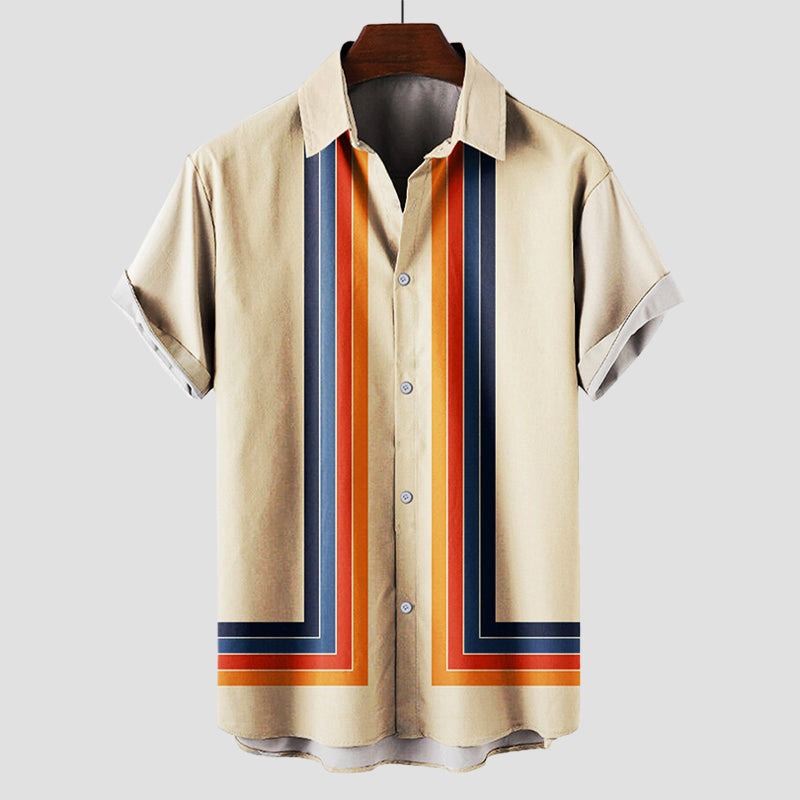 Chemise rétro estivale