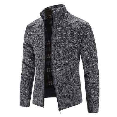 Alexis - Cardigan zippé homme