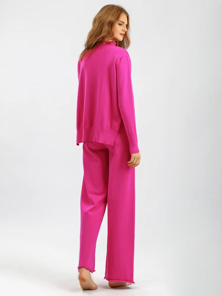 Roma™ - Ensemble de pull et pantalon surdimensionné, tricoté, épais et chaud