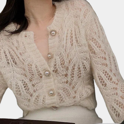 AELIN - Pull Tricoté Aéré Élégant pour Femmes