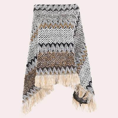 SAVINA - Châle en Maille pour Femmes