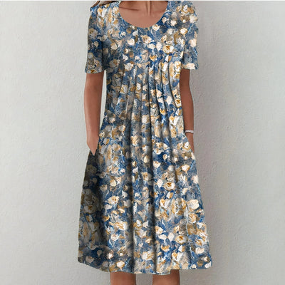 Katja™ | Robe midi fluide
