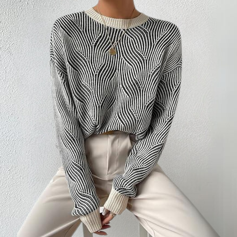 DEBORAH - Pull en Tricot Tendance pour Femmes