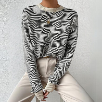 DEBORAH - Pull en Tricot Tendance pour Femmes