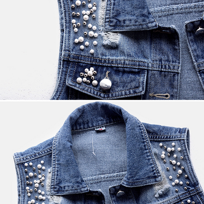 Ella - Veste en jean élégante pour le printemps et l'été pour les femmes