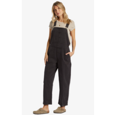 Combinaison femme – Coupe décontractée – Jambes larges – Look denim – Poche utilitaire