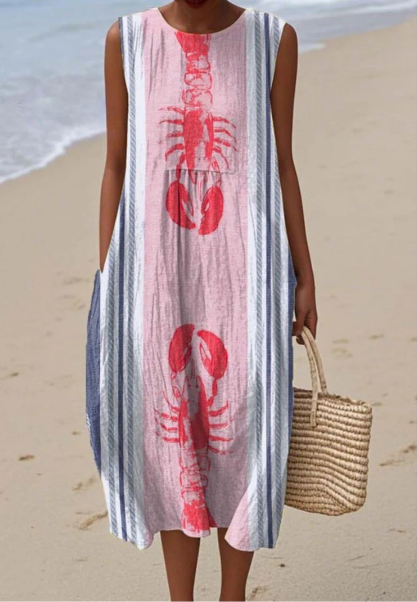 Amélie | Robe Homard Coquette