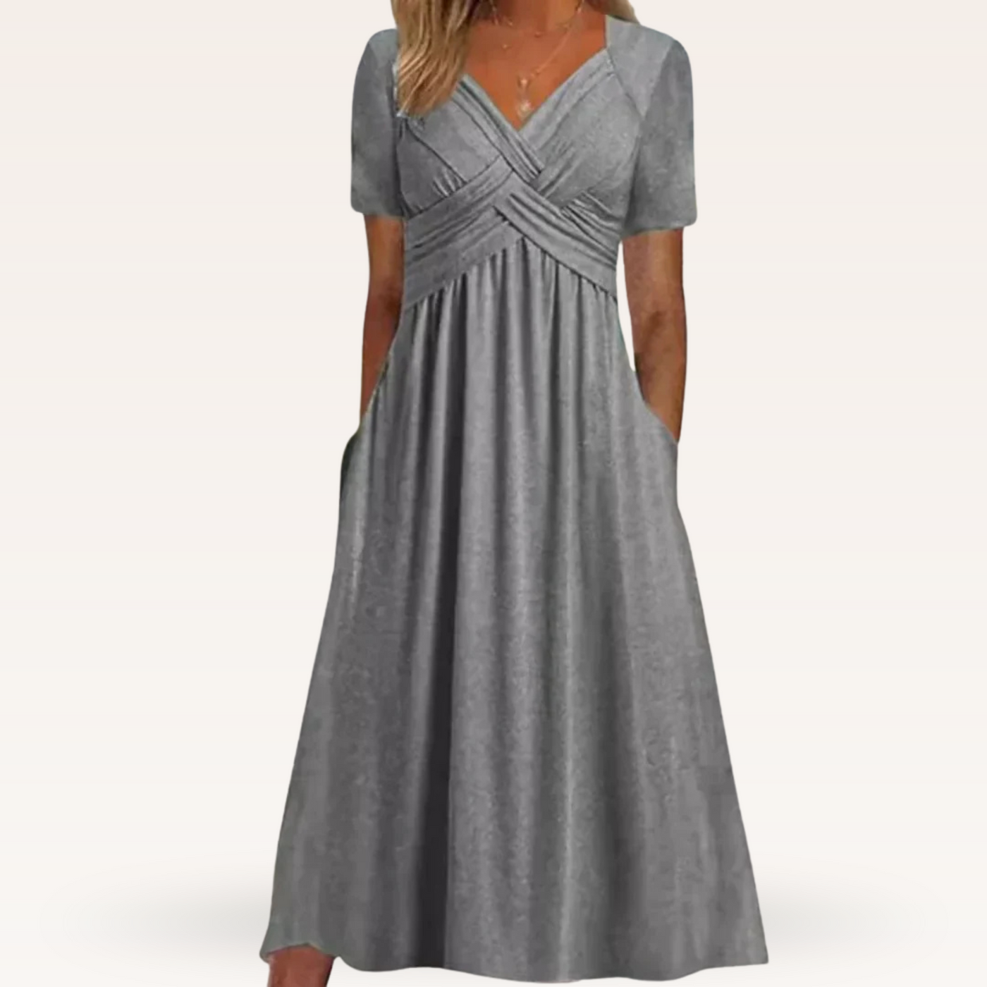 Claire - Robe de soirée flatteuse