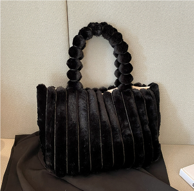 Elégant sac à main femme noir - Polyvalent & élégant