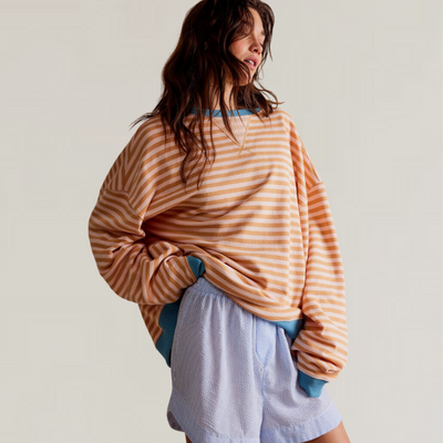 Sweat Rayé | Coton Doux | Esprit Marin