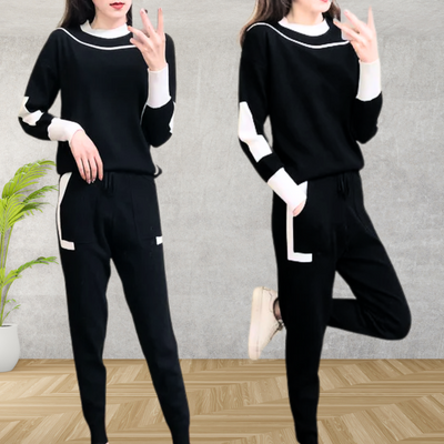 Luisa™ - Ensemble de pull à manches longues tricoté