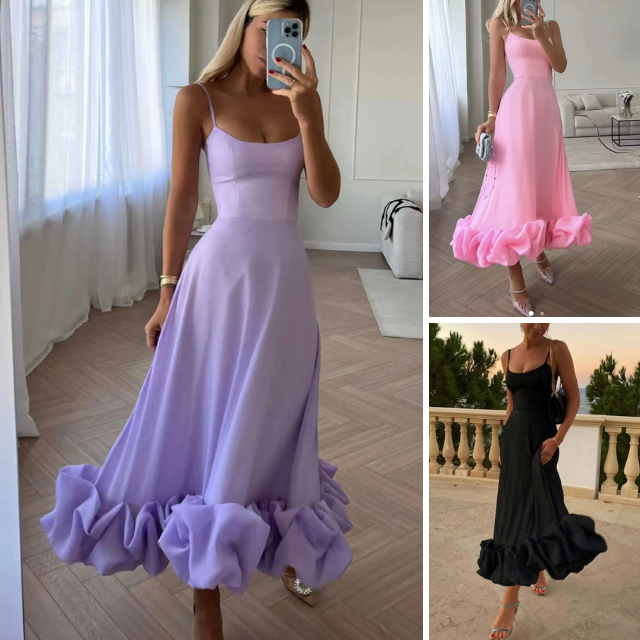 Chloé - Robe Boho Élégante Avec Un Design Unique