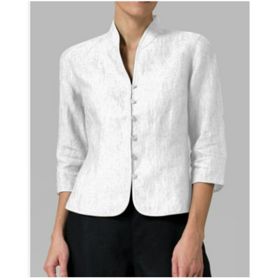 Brynna | Chemisier manches 3/4 pour femme | chic