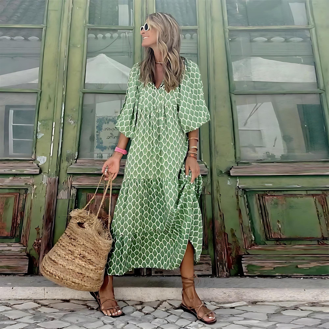 Mabel™ | Robe Fluide Fleurie d'Été