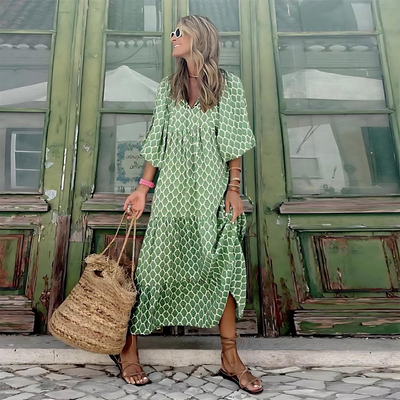 Mabel™ | Robe Fluide Fleurie d'Été