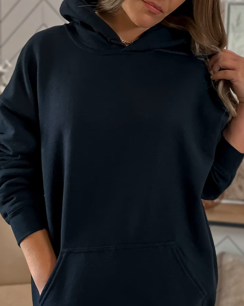 KIRA - SWEAT À CAPUCHE ÉLÉGANT "FOREVER CHASING SUNSETS"