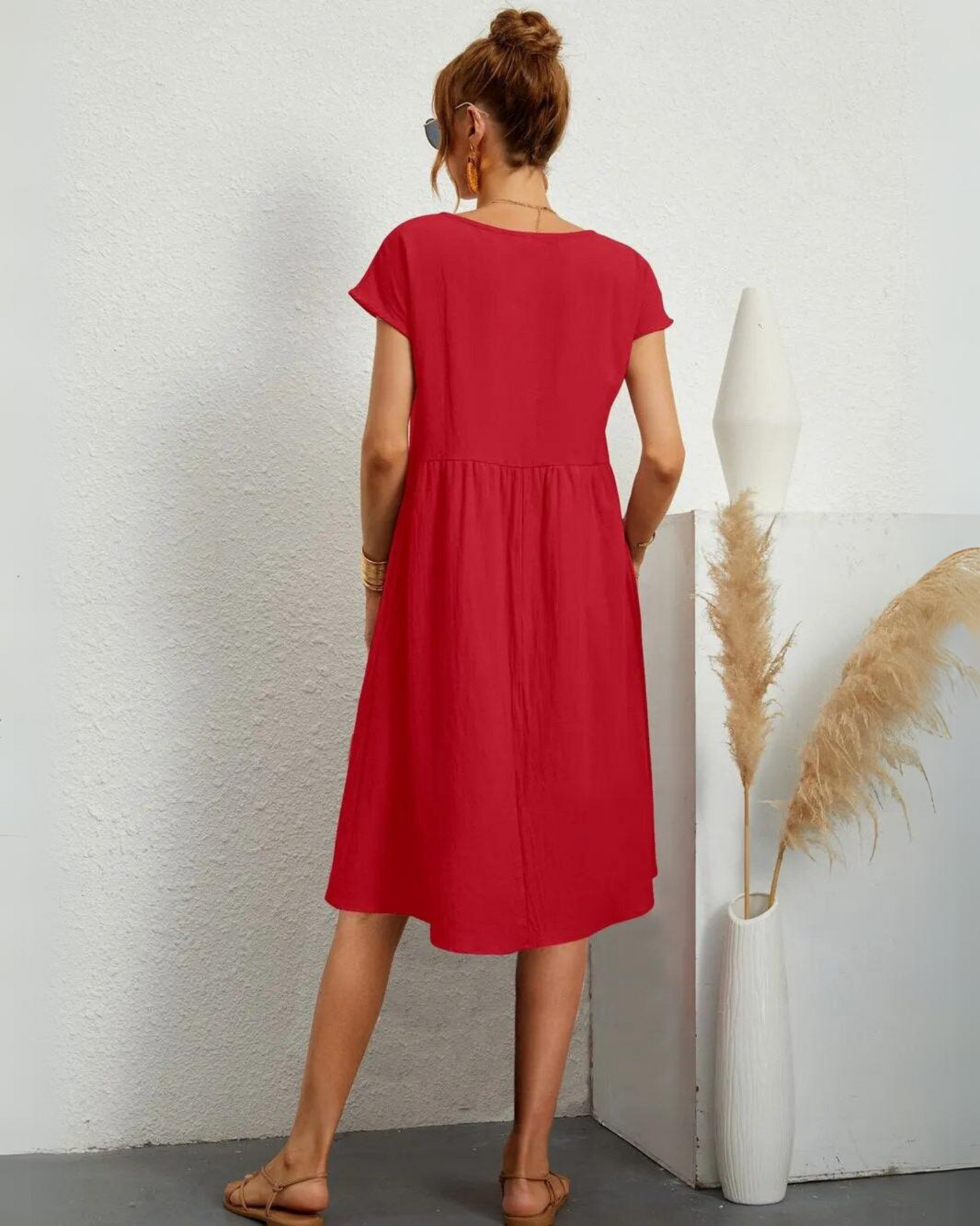 MILLA - Robe décontractée d'été à encolure O