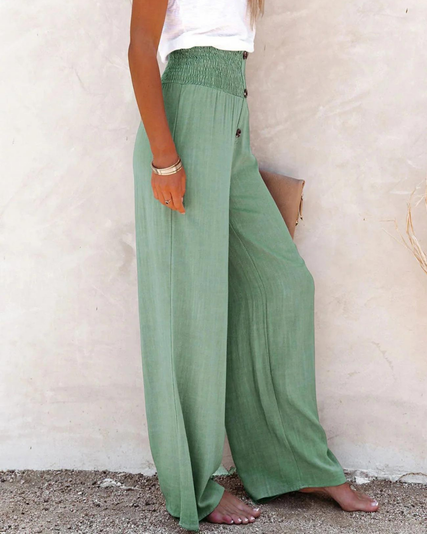 ÉLIANE – PANTALON D'ÉTÉ CONFORTABLE