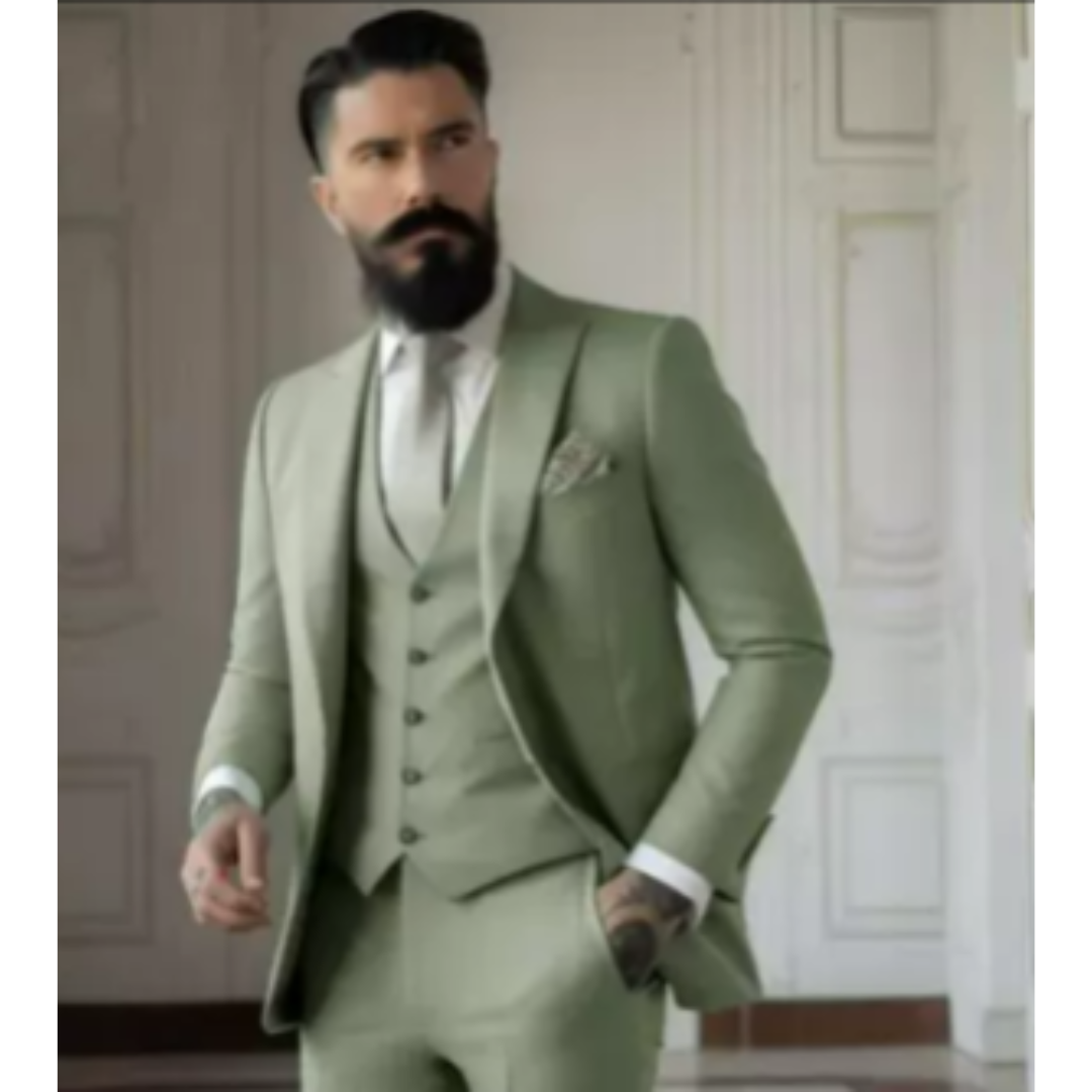 Alain | Ensemble 3 pieces Elegant pour hommes | Mariage