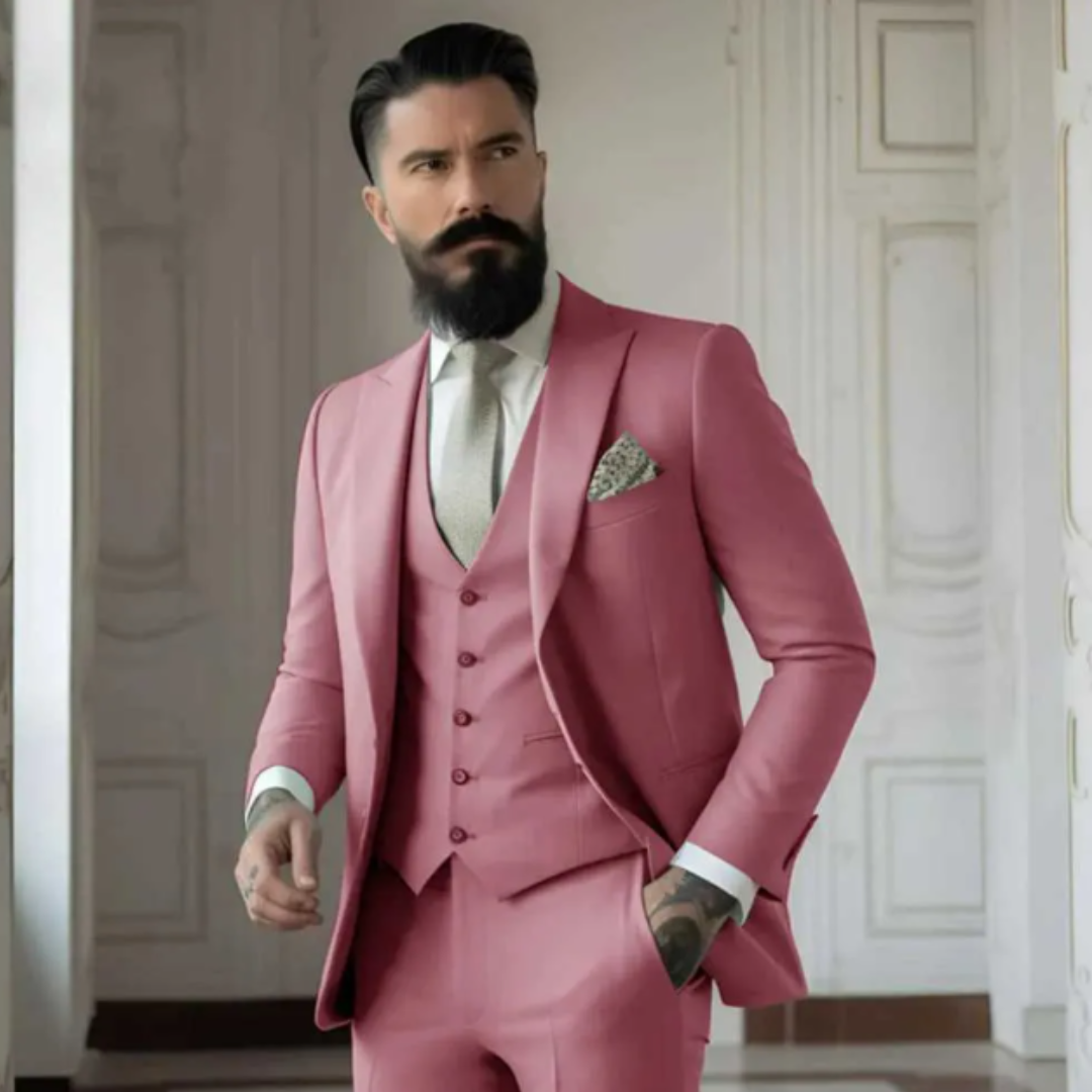 Alain | Ensemble 3 pieces Elegant pour hommes | Mariage