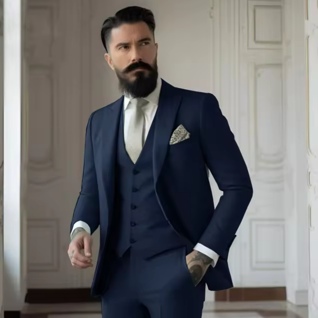 Alain | Ensemble 3 pieces Elegant pour hommes | Mariage