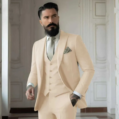 Alain | Ensemble 3 pieces Elegant pour hommes | Mariage