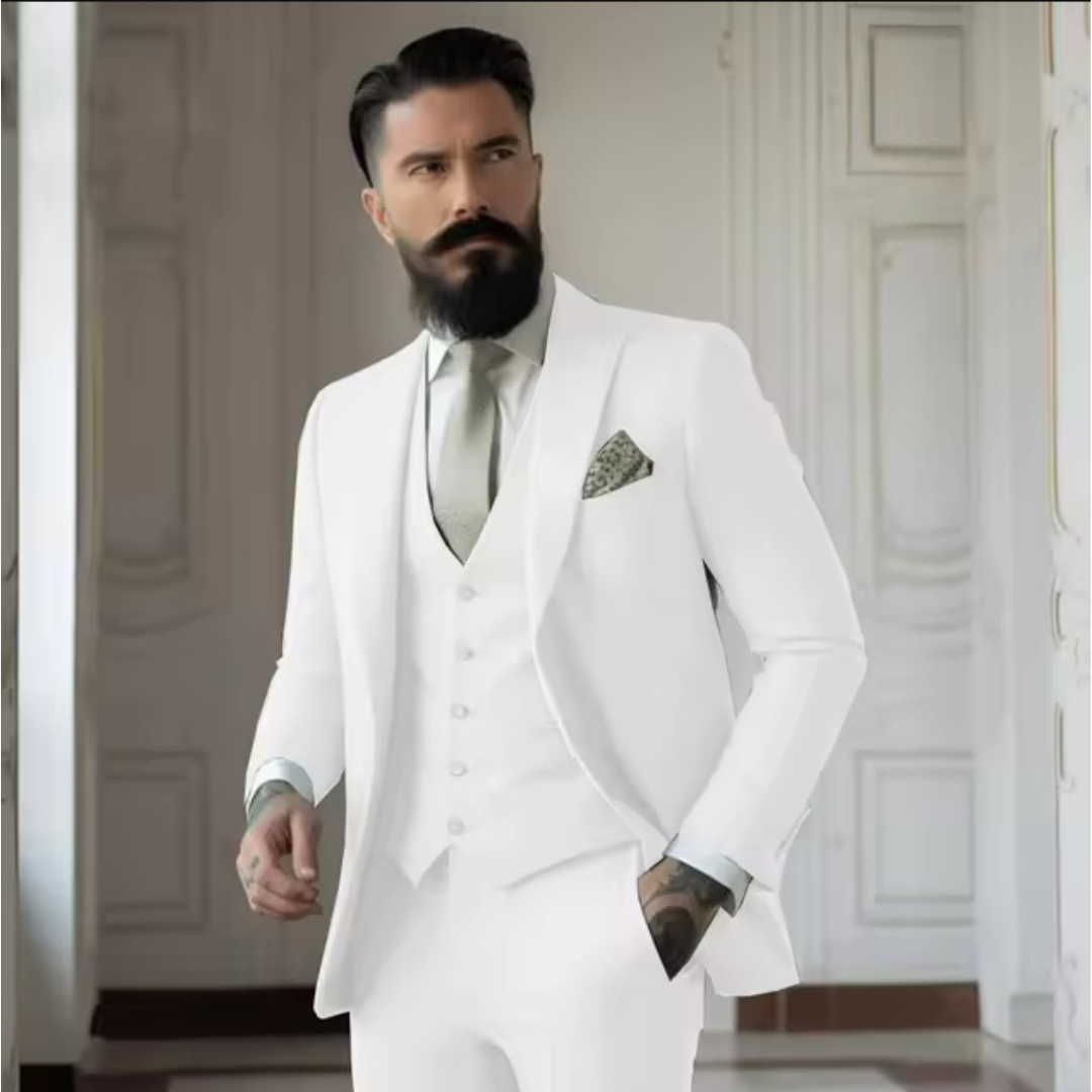 Alain | Ensemble 3 pieces Elegant pour hommes | Mariage