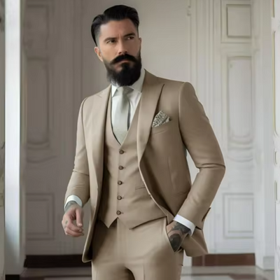 Alain | Ensemble 3 pieces Elegant pour hommes | Mariage