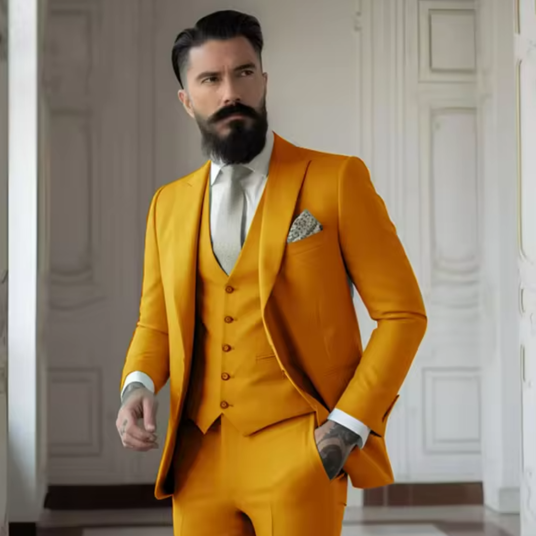 Alain | Ensemble 3 pieces Elegant pour hommes | Mariage
