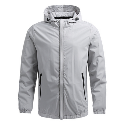 Léo - Veste homme coupe-vent à capuche